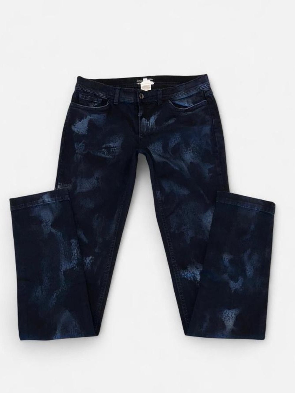 Dolce & Gabbana Navy Cloud Wash Jeans